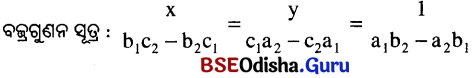 BSE Odisha 10th Class Maths Solutions Algebra Chapter 1 ସରଳ ସହସମୀକରଣ Ex 1(b) -12.1