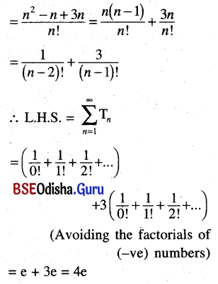 CHSE Odisha Class 11 Math Solutions Chapter 10 Sequences And Series Ex 10(b) 12