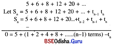 CHSE Odisha Class 11 Math Solutions Chapter 10 Sequences and Series Ex 10(a) 28
