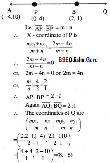 CHSE Odisha Class 11 Math Solutions Chapter 11 Straight Lines Ex 11(a) 13