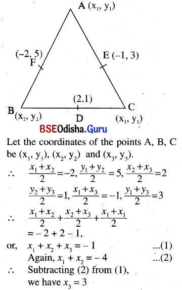 CHSE Odisha Class 11 Math Solutions Chapter 11 Straight Lines Ex 11(a) 18
