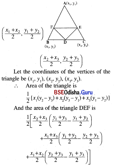 CHSE Odisha Class 11 Math Solutions Chapter 11 Straight Lines Ex 11(a) 20