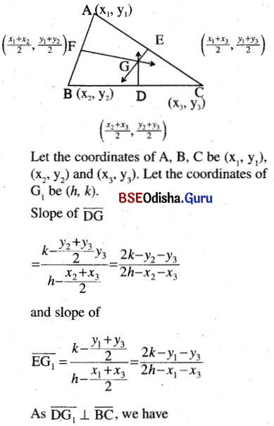 CHSE Odisha Class 11 Math Solutions Chapter 11 Straight Lines Ex 11(a) 29