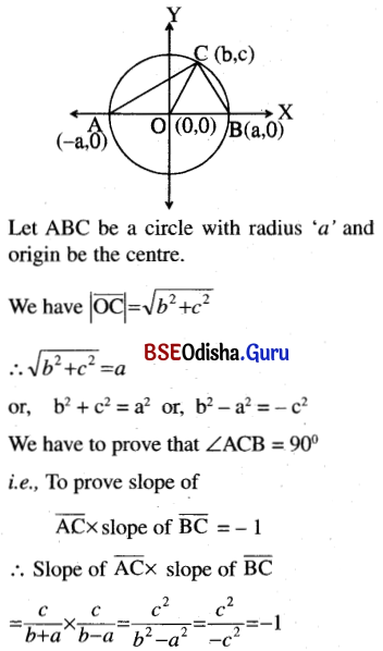 CHSE Odisha Class 11 Math Solutions Chapter 11 Straight Lines Ex 11(a) 32