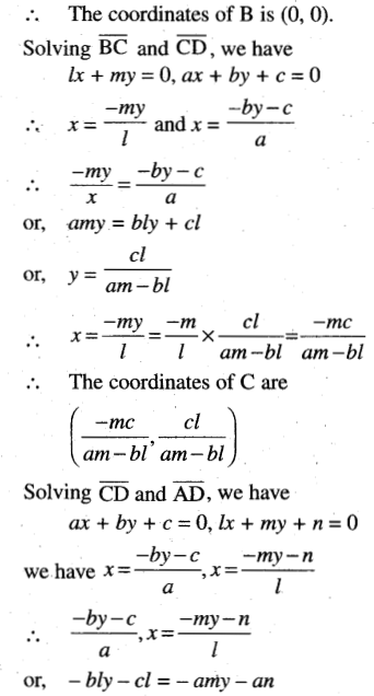 CHSE Odisha Class 11 Math Solutions Chapter 11 Straight Lines Ex 11(b) 12