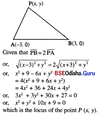 CHSE Odisha Class 11 Math Solutions Chapter 11 Straight Lines Ex 11(b) 2