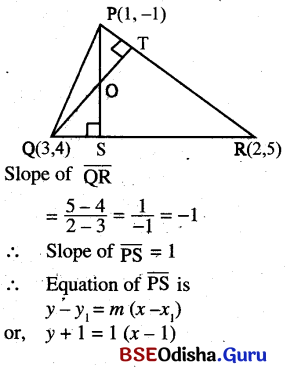 CHSE Odisha Class 11 Math Solutions Chapter 11 Straight Lines Ex 11(b) 48