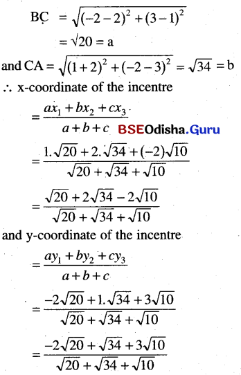 CHSE Odisha Class 11 Math Solutions Chapter 11 Straight Lines Ex 11(b) 58