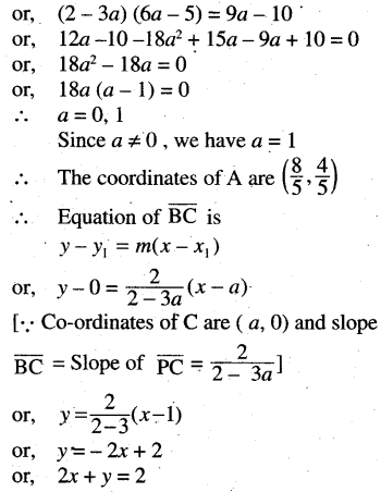 CHSE Odisha Class 11 Math Solutions Chapter 11 Straight Lines Ex 11(b) 61