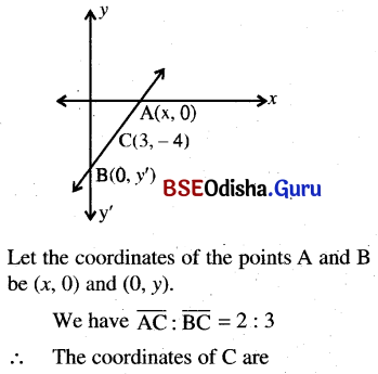 CHSE Odisha Class 11 Math Solutions Chapter 11 Straight Lines Ex 11(b) 8