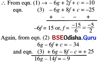 CHSE Odisha Class 11 Math Solutions Chapter 12 Conic Sections Ex 12(a) 16