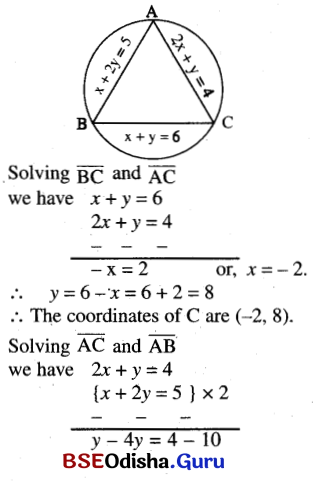 CHSE Odisha Class 11 Math Solutions Chapter 12 Conic Sections Ex 12(a) 25