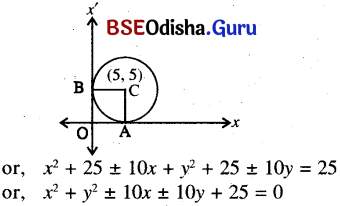 CHSE Odisha Class 11 Math Solutions Chapter 12 Conic Sections Ex 12(a) 3