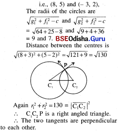CHSE Odisha Class 11 Math Solutions Chapter 12 Conic Sections Ex 12(a) 37