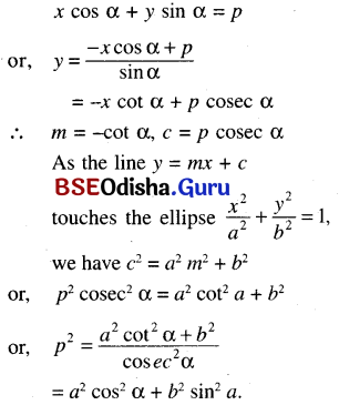 CHSE Odisha Class 11 Math Solutions Chapter 12 Conic Sections Ex 12(b) 56
