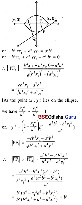 CHSE Odisha Class 11 Math Solutions Chapter 12 Conic Sections Ex 12(b) 57
