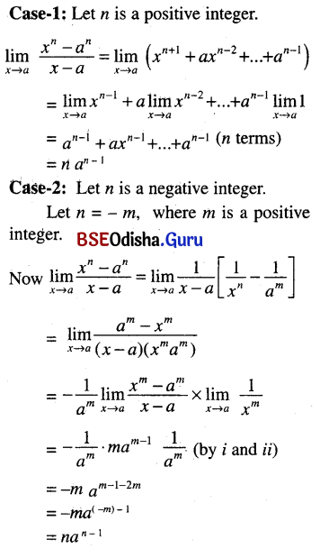 CHSE Odisha Class 11 Math Solutions Chapter 14 Limit and Differentiation Ex 14(b) 3