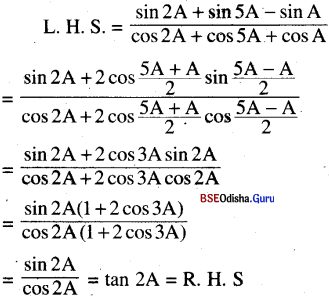CHSE Odisha Class 11 Math Solutions Chapter 4 Trigonometric Functions Ex 4(b) 11