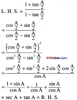 CHSE Odisha Class 11 Math Solutions Chapter 4 Trigonometric Functions Ex 4(b) 19