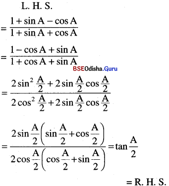 CHSE Odisha Class 11 Math Solutions Chapter 4 Trigonometric Functions Ex 4(b) 44