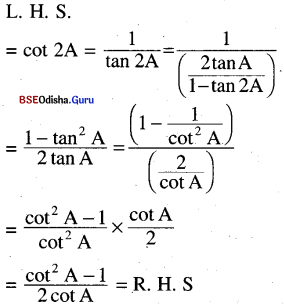 CHSE Odisha Class 11 Math Solutions Chapter 4 Trigonometric Functions Ex 4(b) 7