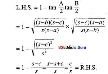 CHSE Odisha Class 11 Math Solutions Chapter 4 Trigonometric Functions Ex 4(d) 28