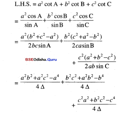 CHSE Odisha Class 11 Math Solutions Chapter 4 Trigonometric Functions Ex 4(d) 32