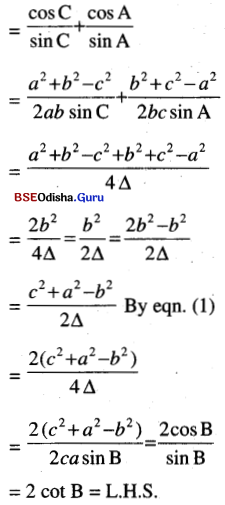 CHSE Odisha Class 11 Math Solutions Chapter 4 Trigonometric Functions Ex 4(d) 41