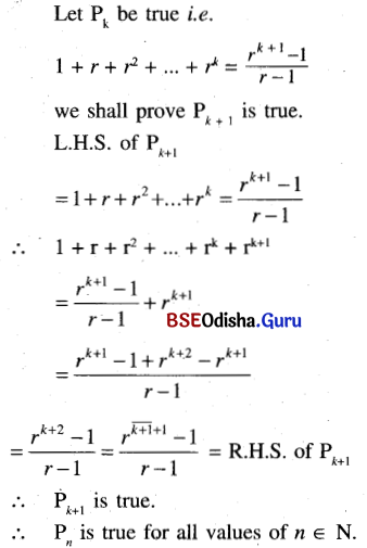 CHSE Odisha Class 11 Math Solutions Chapter 5 Principles Of Mathematical Induction Ex 5 3