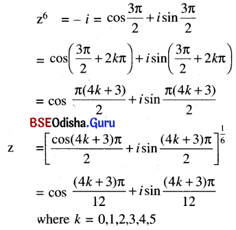CHSE Odisha Class 11 Math Solutions Chapter 6 Complex Numbers and Quadratic Equations Ex 6(b) 8