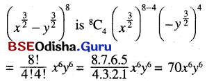 CHSE Odisha Class 11 Math Solutions Chapter 9 Binomial Theorem Ex 9(a) 9