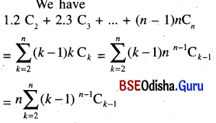 CHSE Odisha Class 11 Math Solutions Chapter 9 Binomial Theorem Ex 9(b) 10