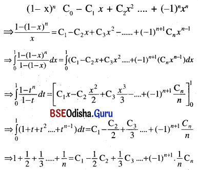 CHSE Odisha Class 11 Math Solutions Chapter 9 Binomial Theorem Ex 9(b) 15