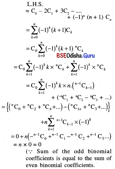 CHSE Odisha Class 11 Math Solutions Chapter 9 Binomial Theorem Ex 9(b) 7
