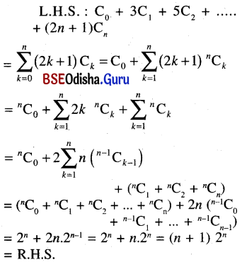 CHSE Odisha Class 11 Math Solutions Chapter 9 Binomial Theorem Ex 9(b) 8