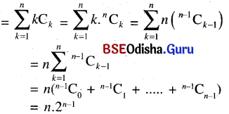 CHSE Odisha Class 11 Math Solutions Chapter 9 Binomial Theorem Ex 9(b)