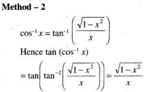 CHSE Odisha Class 12 Math Solutions Chapter 2 Inverse Trigonometric Functions Ex 2 Q.3(4.1)