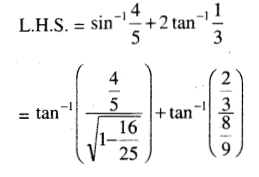 CHSE Odisha Class 12 Math Solutions Chapter 2 Inverse Trigonometric Functions Ex 2 Q.5(2.1)