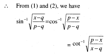 CHSE Odisha Class 12 Math Solutions Chapter 2 Inverse Trigonometric Functions Ex 2 Q.7(3.2)