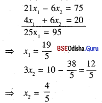 CHSE Odisha Class 12 Math Solutions Chapter 3 Linear Programming Ex 3(b) Q.8.1