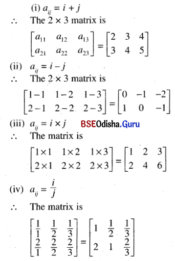 CHSE Odisha Class 12 Math Solutions Chapter 4 Matrices Ex 4(a) Q.15
