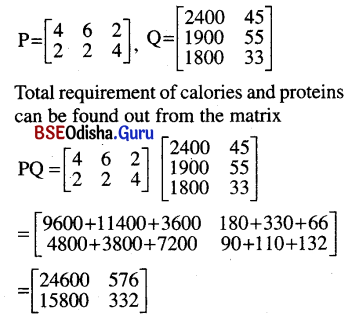 CHSE Odisha Class 12 Math Solutions Chapter 4 Matrices Ex 4(a) Q.43