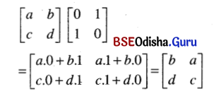 D:\BSE Odisha.guru\Image\CHSE Odisha Class 12 Math Solutions Chapter 4 Matrices Ex 4(a) Q.9(8).png