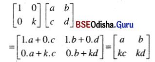 CHSE Odisha Class 12 Math Solutions Chapter 4 Matrices Ex 4(a) Q.9(9)