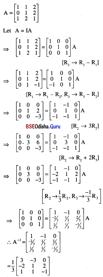 CHSE Odisha Class 12 Math Solutions Chapter 6 Probability Additional Exercise Q.5