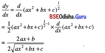 CHSE Odisha Class 12 Math Solutions Chapter 7 Continuity and Differentiability Ex 7(c) Q.6