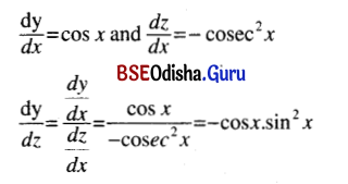 CHSE Odisha Class 12 Math Solutions Chapter 7 Continuity and Differentiability Ex 7(i) Q.2