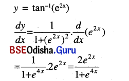 CHSE Odisha Class 12 Math Solutions Chapter 7 Continuity and Differentiability Ex 7(k) Q.6(4)