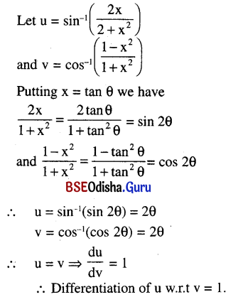 CHSE Odisha Class 12 Math Solutions Chapter 8 Application of Derivatives Additional Exercise Q.22