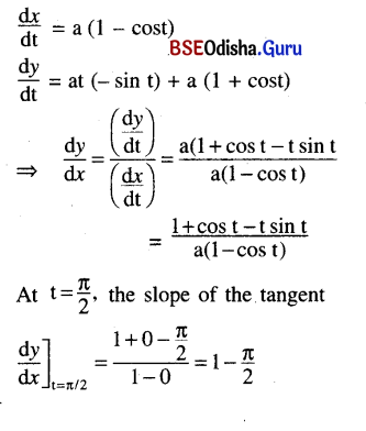 CHSE Odisha Class 12 Math Solutions Chapter 8 Application of Derivatives Ex 8(b) Q.17